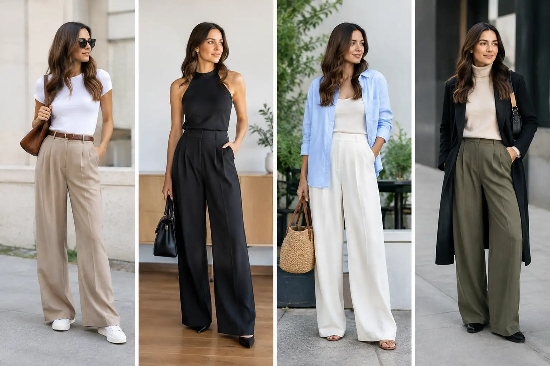 How to Style Wide Leg Trousers for Every Plan