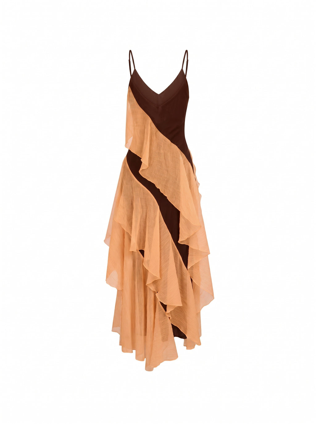 Aster Dress - choco orange